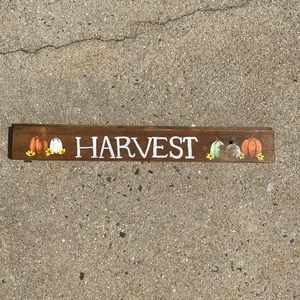 Harvest Wood Sign - Hand Painted